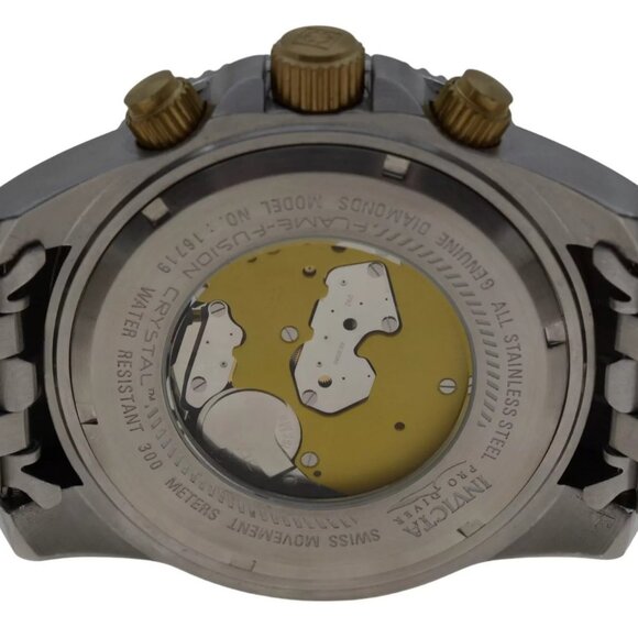Men's 50mm Invicta Pro Diver Meteorite Dial Diamond Bezel TT Watch! Ref: 16719! - Picture 9 of 9